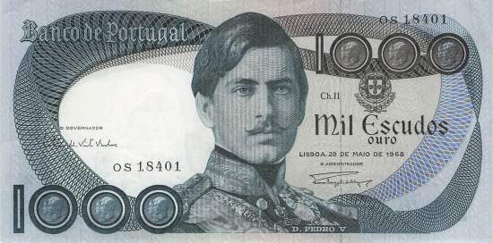 1000 Escudos 28.5.1968